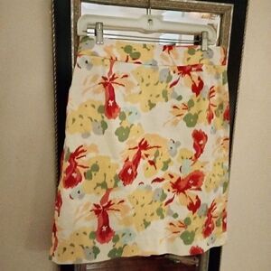 J.Crew Flowered Skirt 